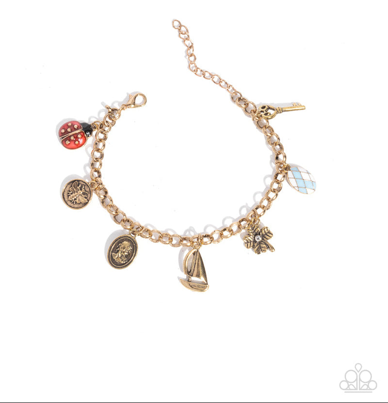 Sailing Through Life Gold Bracelet