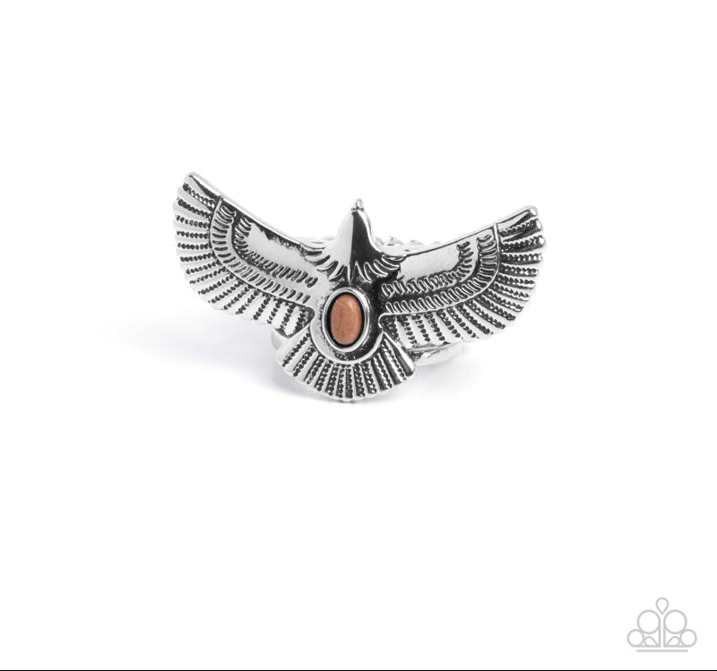 Adorable Arrival Brown Ring