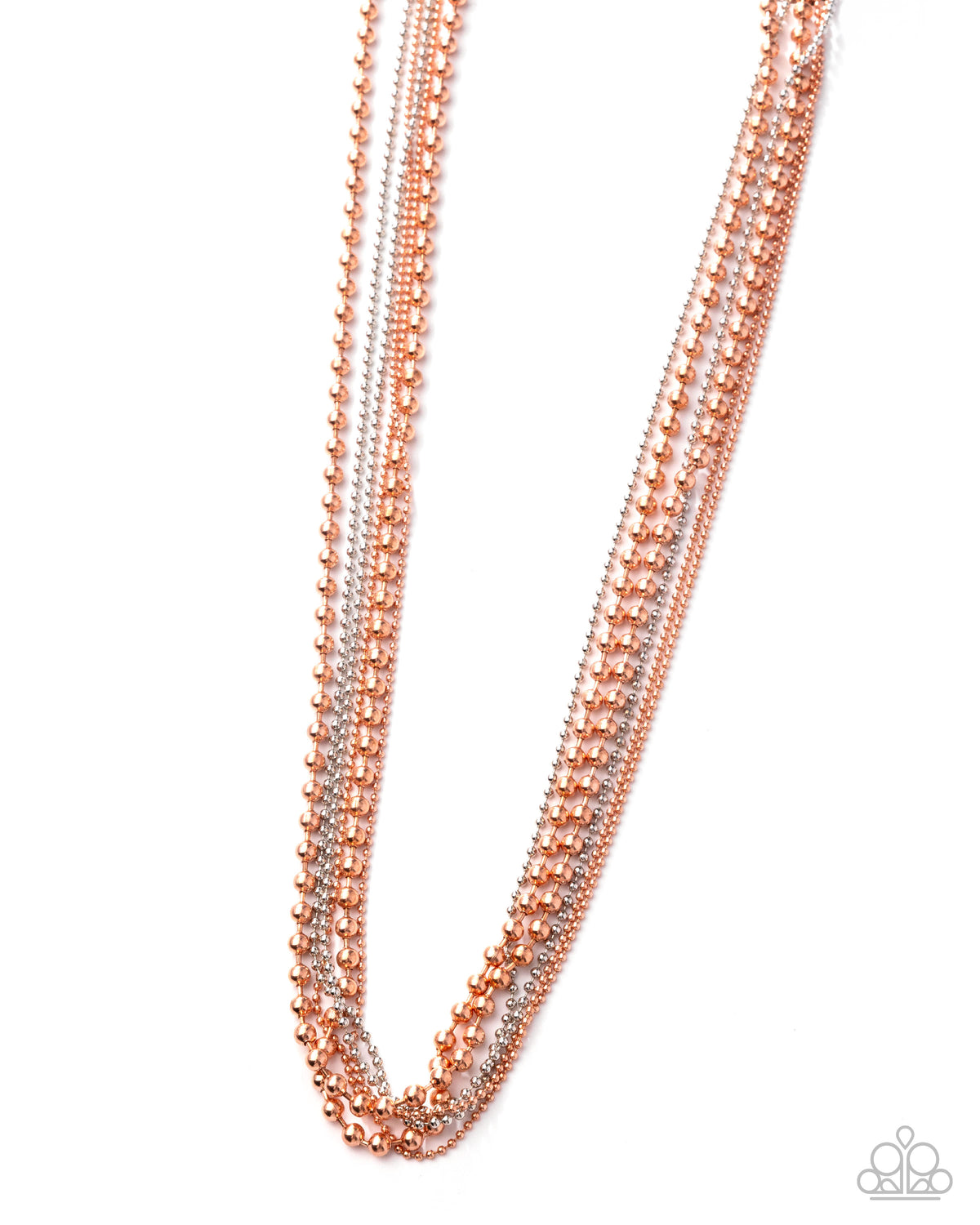 Lockdown Layers Copper Necklace