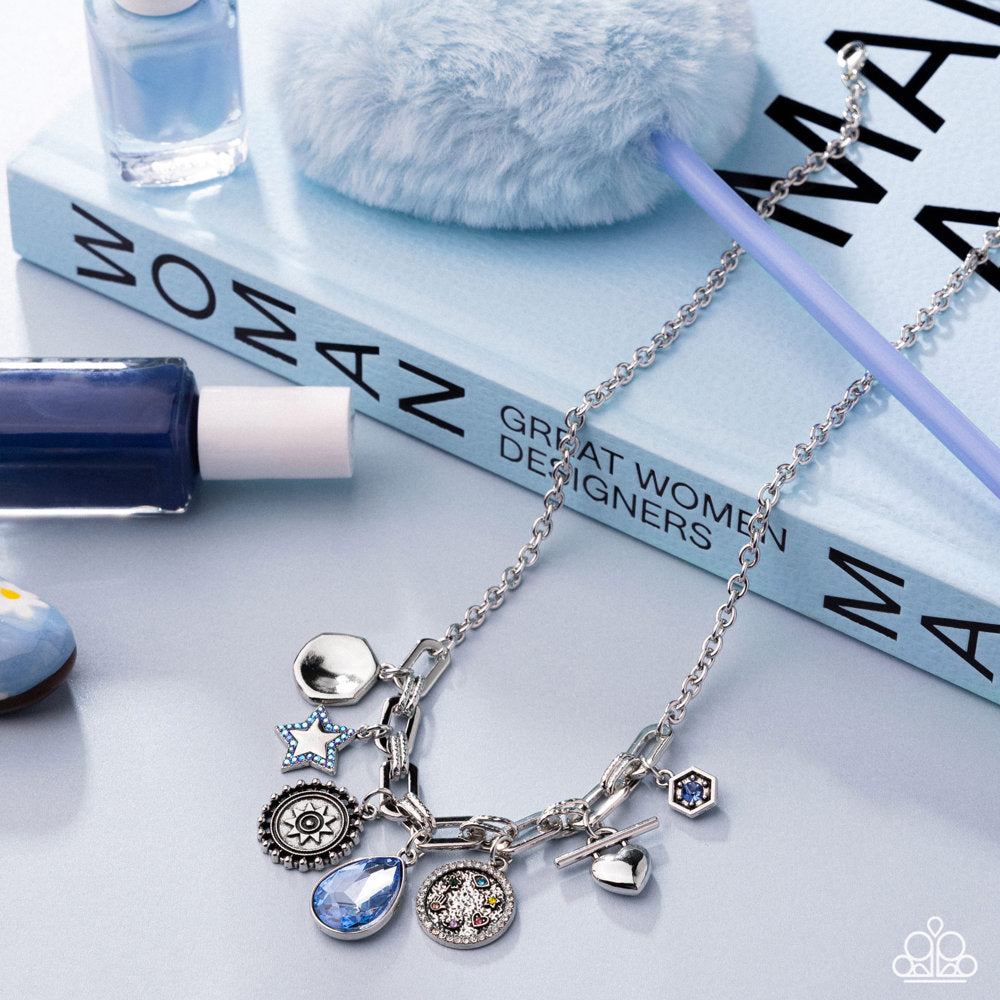 Welcome to the Show Blue Necklace