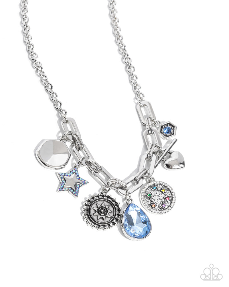 Welcome to the Show Blue Necklace