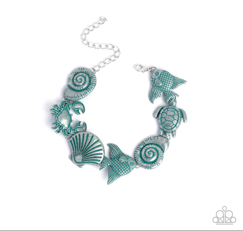 Coastal Cay Blue Bracelet