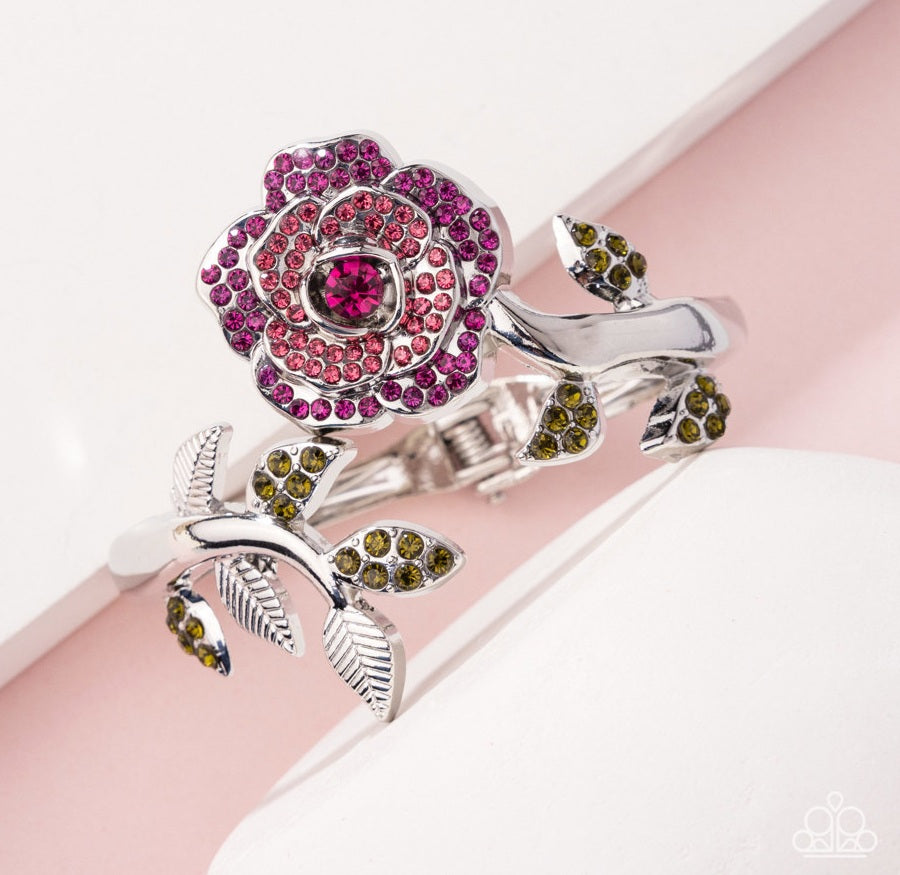 Bewitching Belle Pink Hinge Bracelet