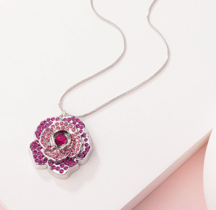 Blossoming Belle Pink Necklace