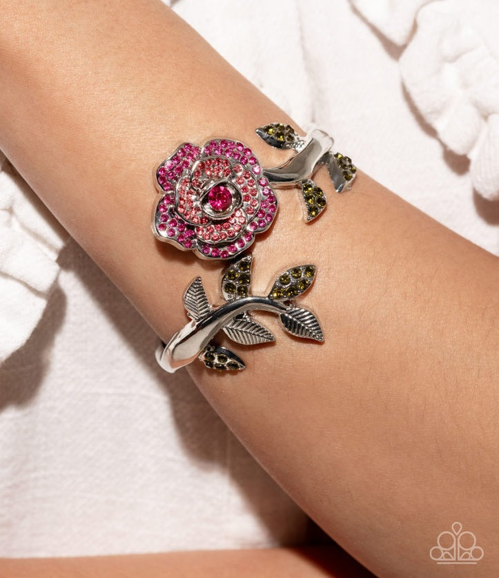 Bewitching Belle Pink Hinge Bracelet