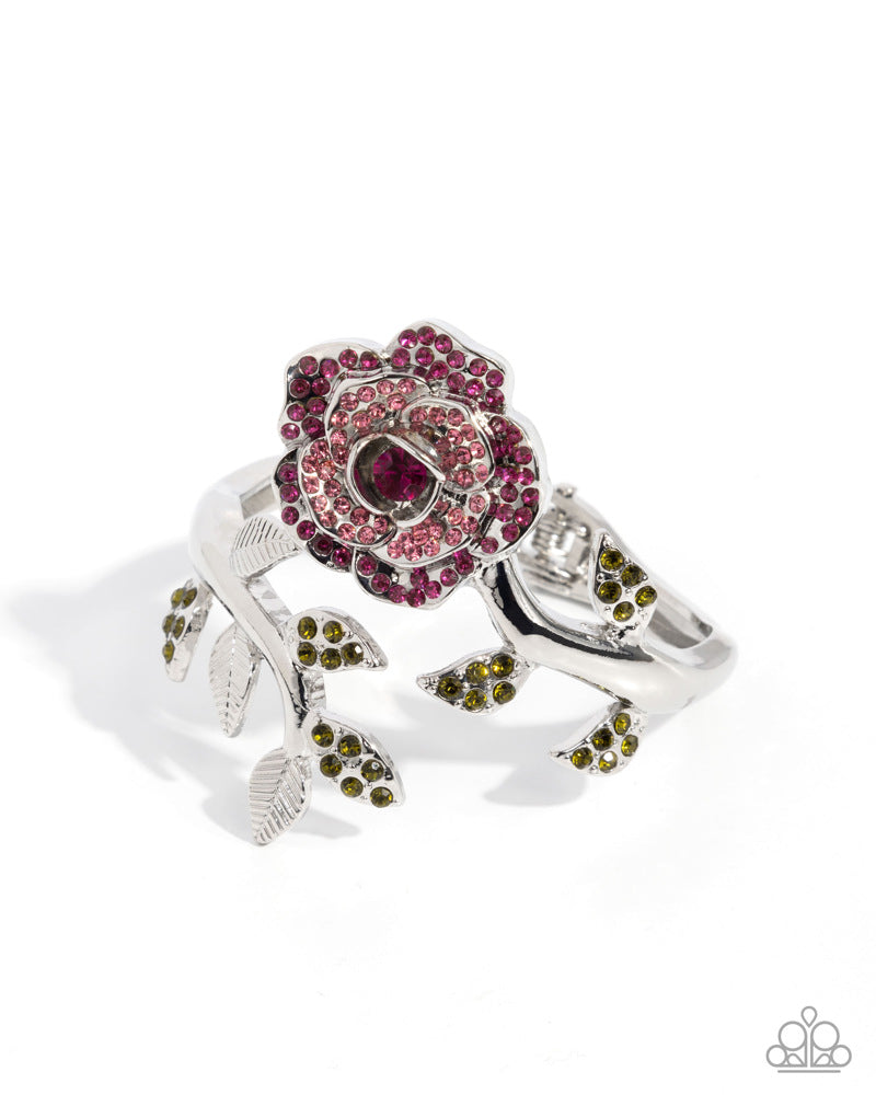 Bewitching Belle Pink Hinge Bracelet