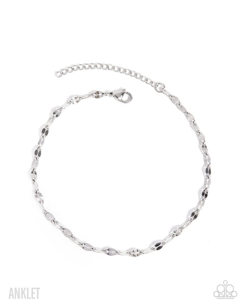 Relaxed Radiance Stainless Anklet