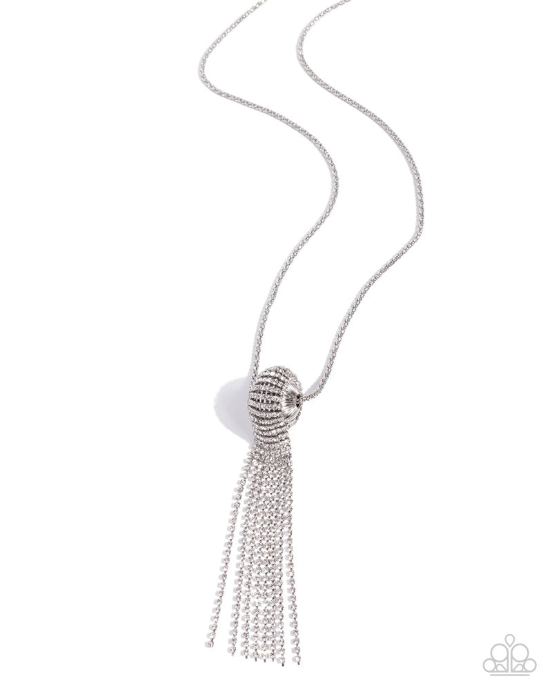 Chic Cohort White Necklace