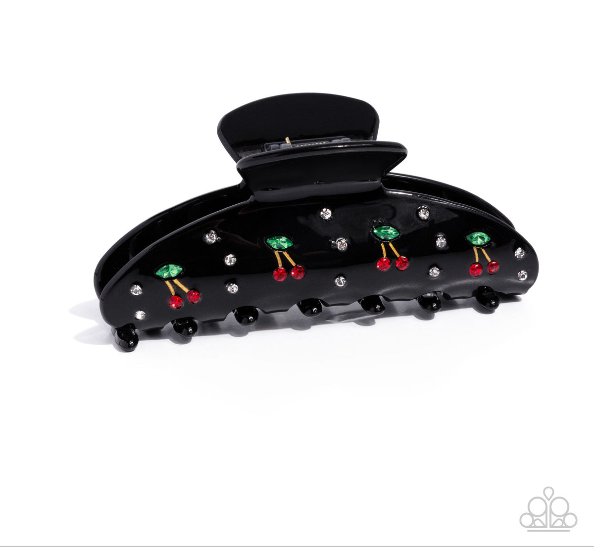 Cherry Pie Black Hair Clip