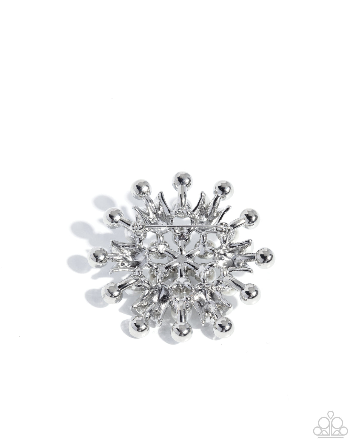 Pearly Prologue White Brooch
