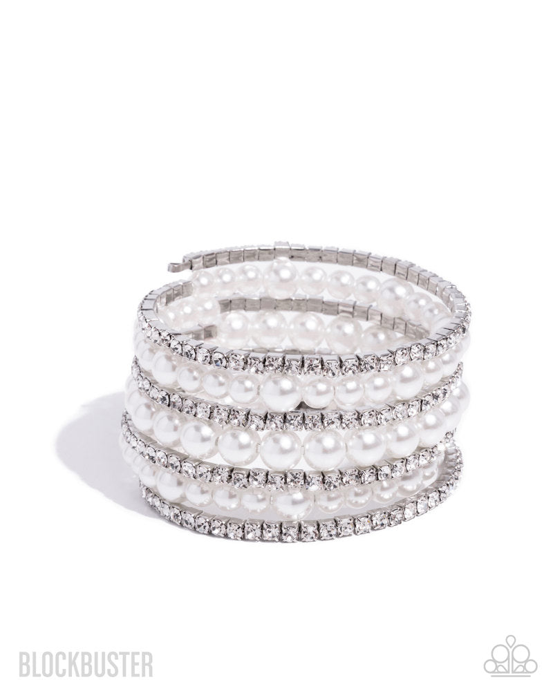 Finalized Flair White Bracelet