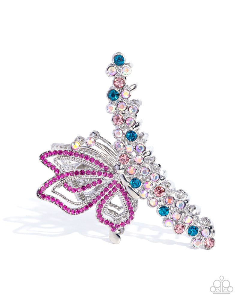 Admirable Administration Pink Hair Clip