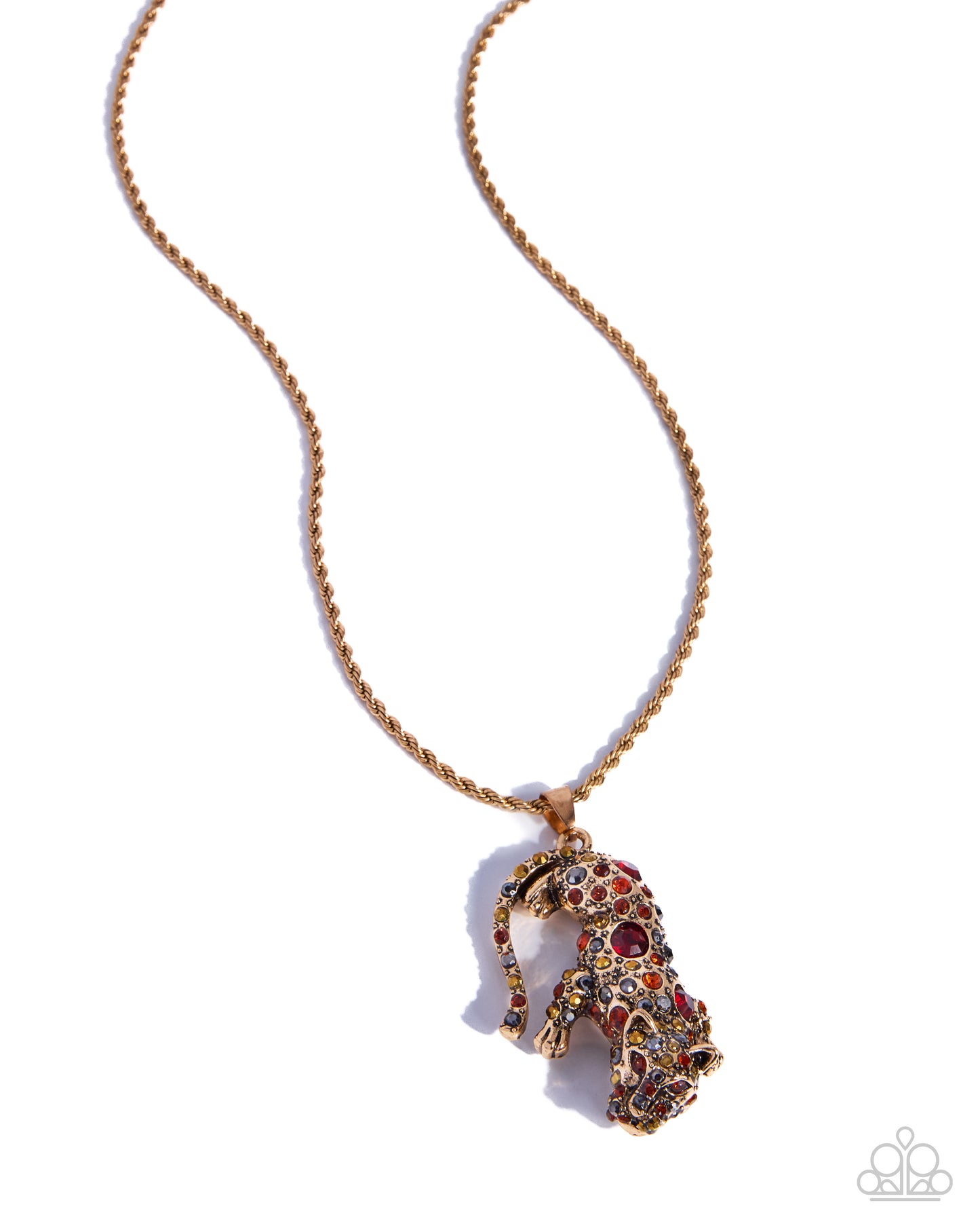 Ferocious Feline Gold Necklace