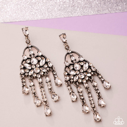 Sparkly Shimmy White Posts