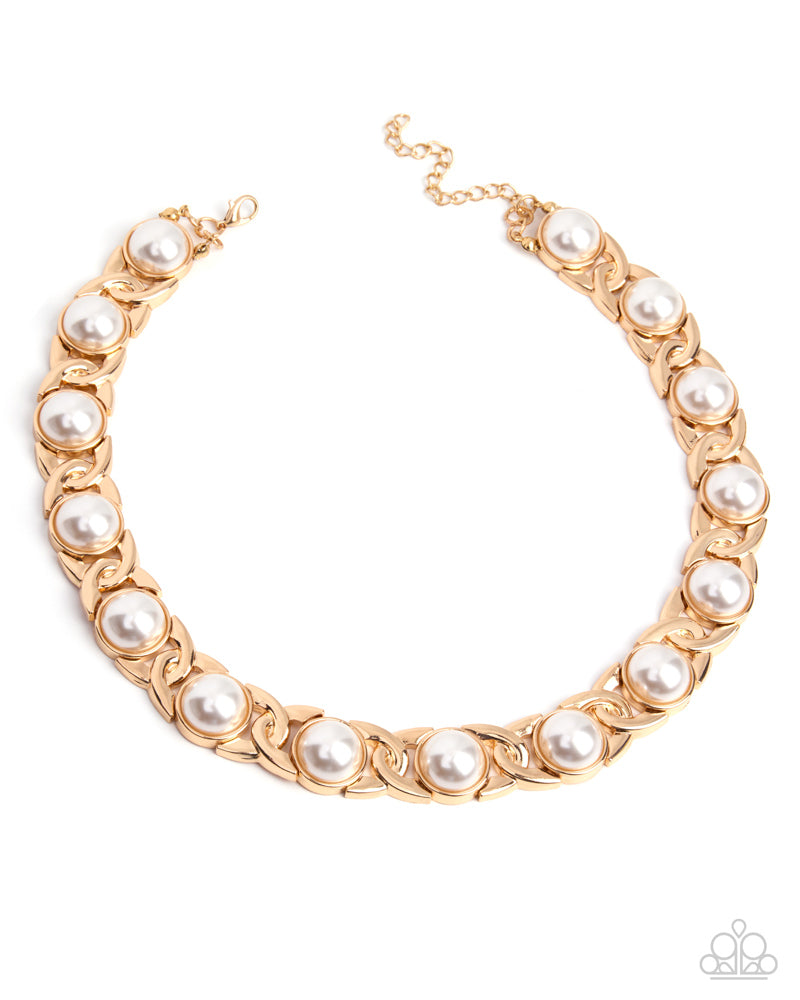 Poised Parade Gold Necklace