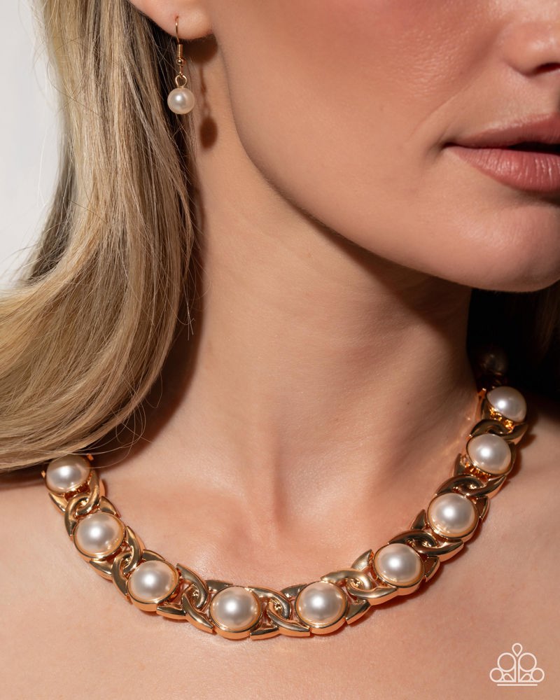 Poised Parade Gold Necklace