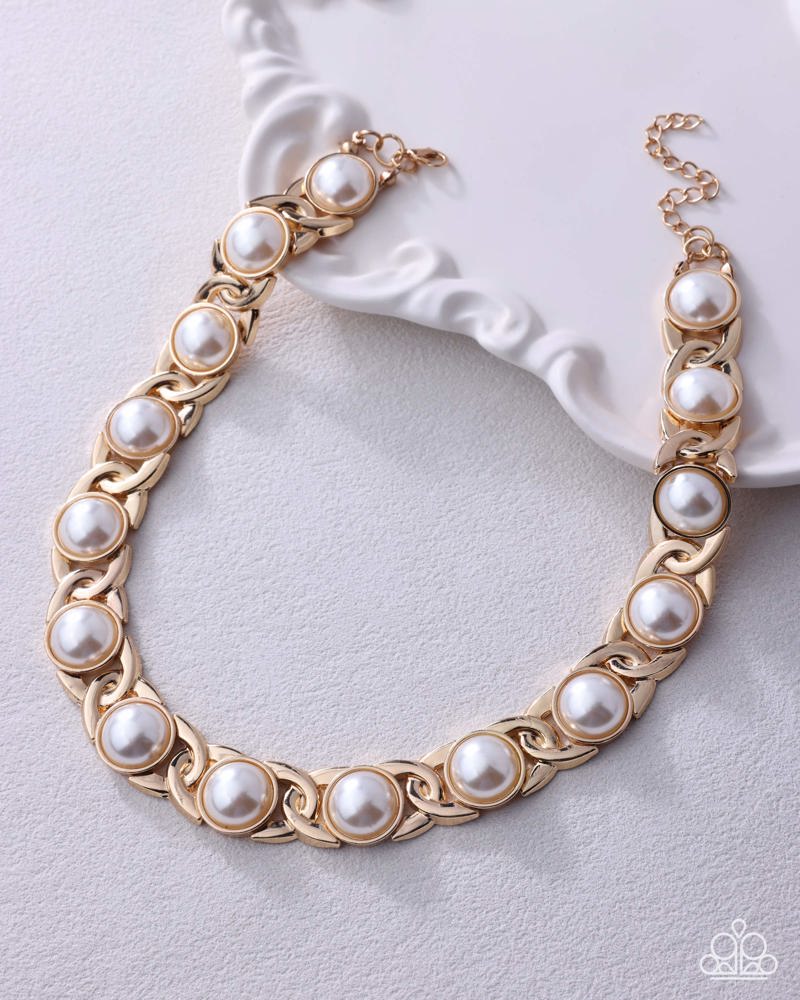 Poised Parade Gold Necklace