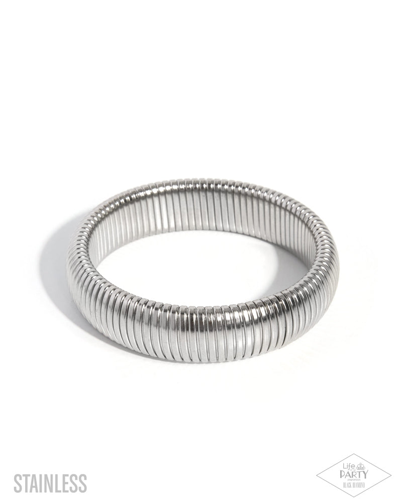 Flashy Fringe Stainless Bracelet