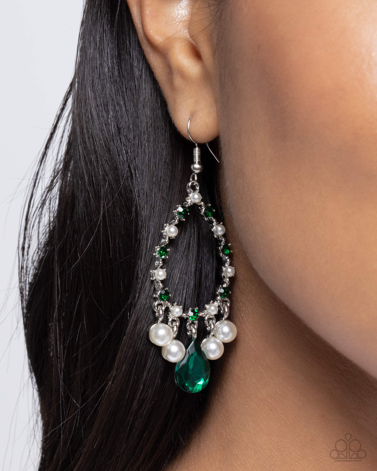 Baroness Behavior Green Earrings