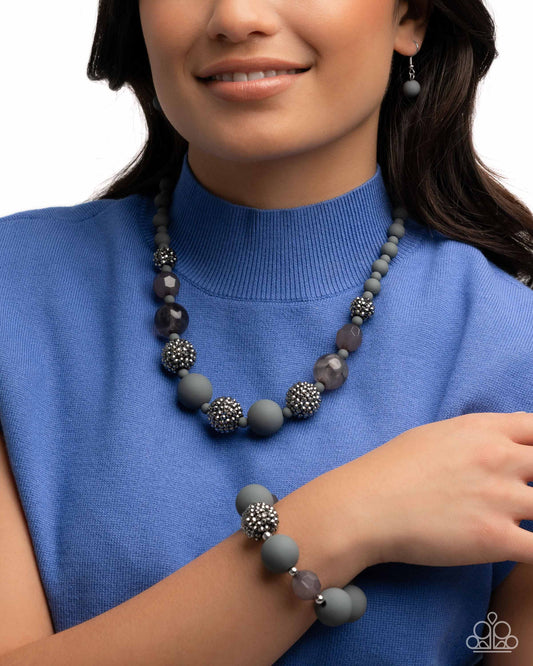 Hematite Hallmark Silver Complete Look