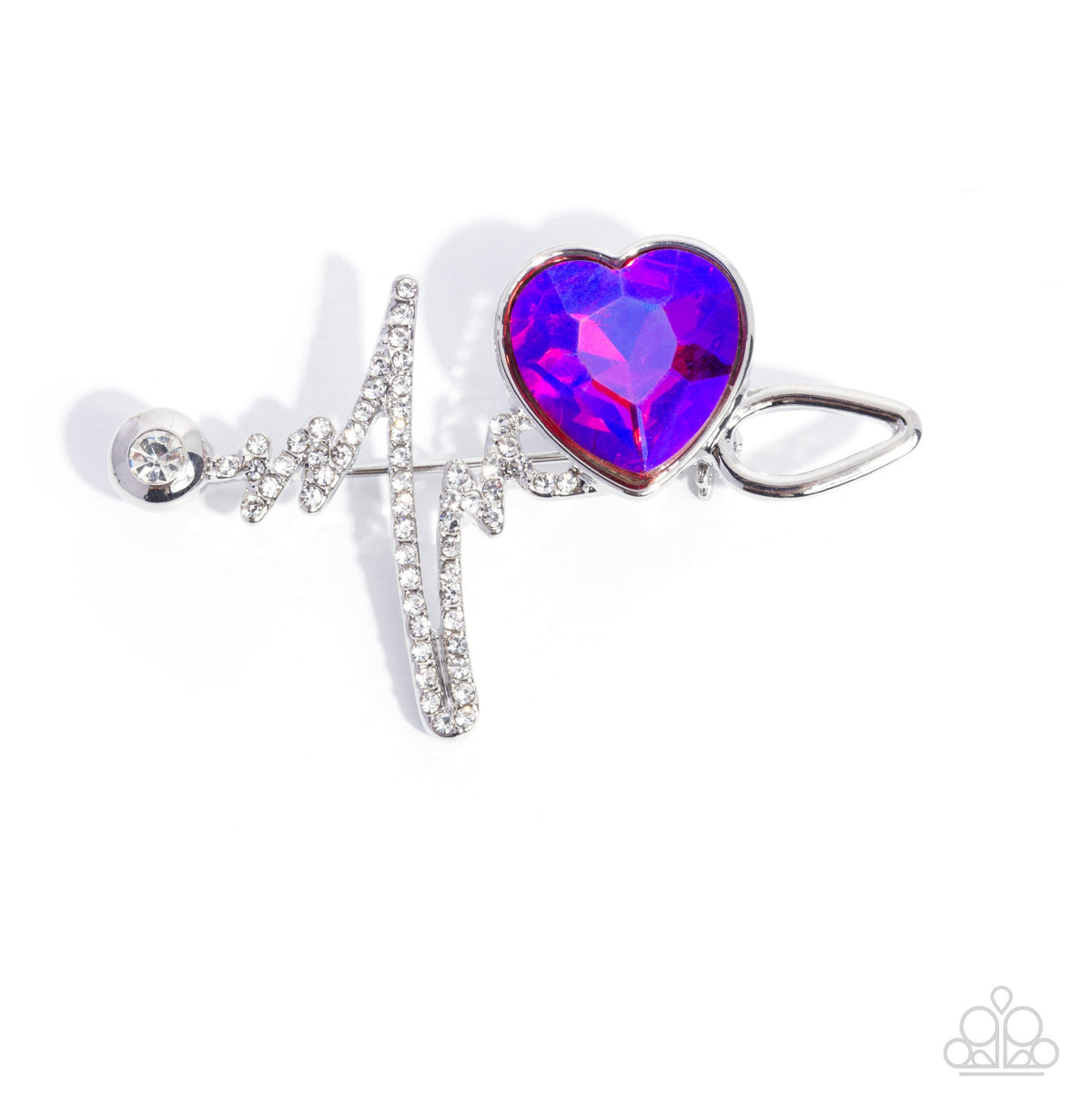 Medical Hero Pink Brooch