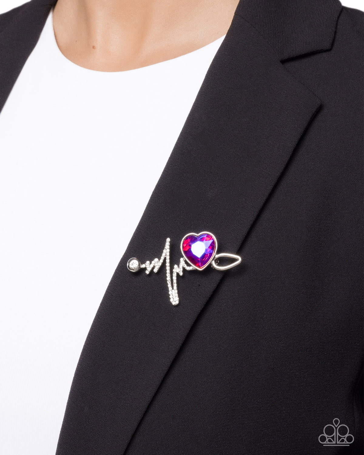 Medical Hero Pink Brooch