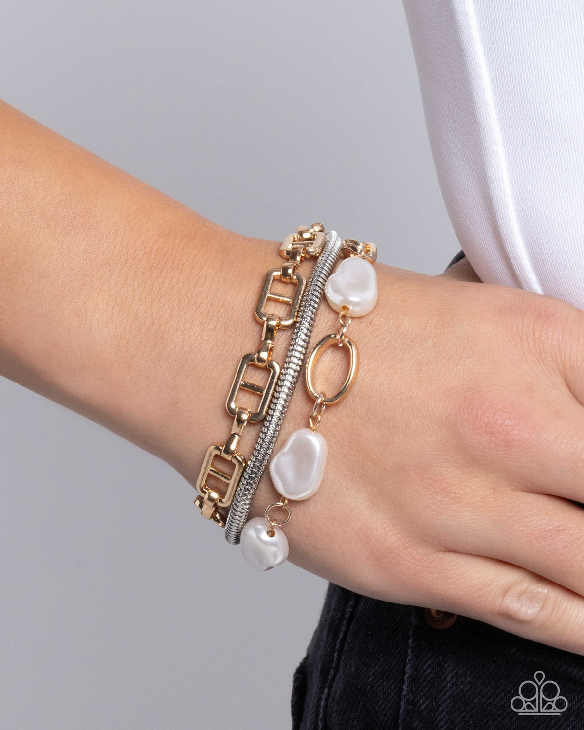 Modestly Mismatched Multi Bracelets