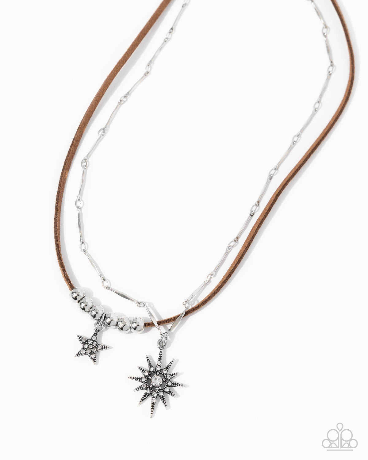 Stellar Sojourn Brown Necklace