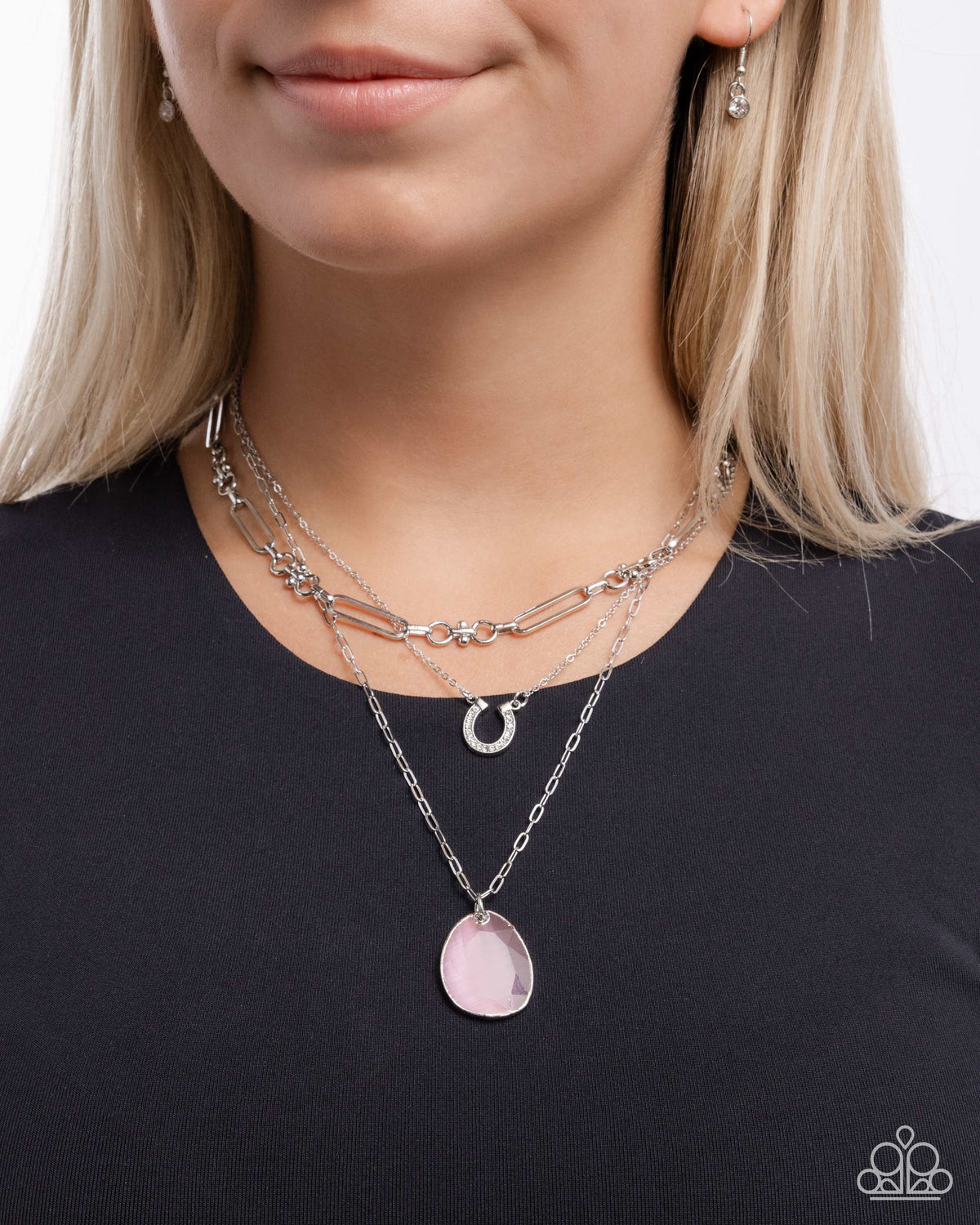 Western Wheelhouse Pink Necklace