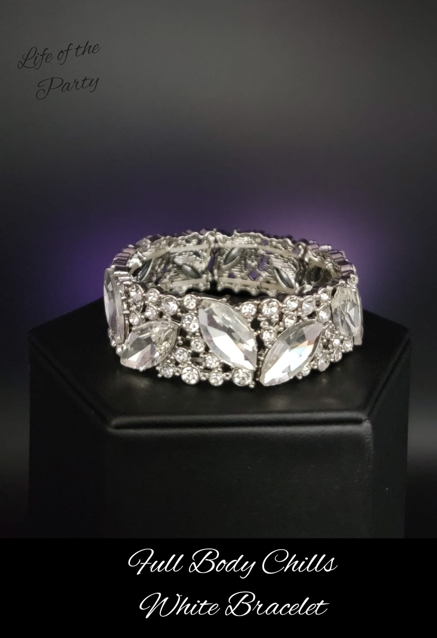 Full Body Chills White Bracelet