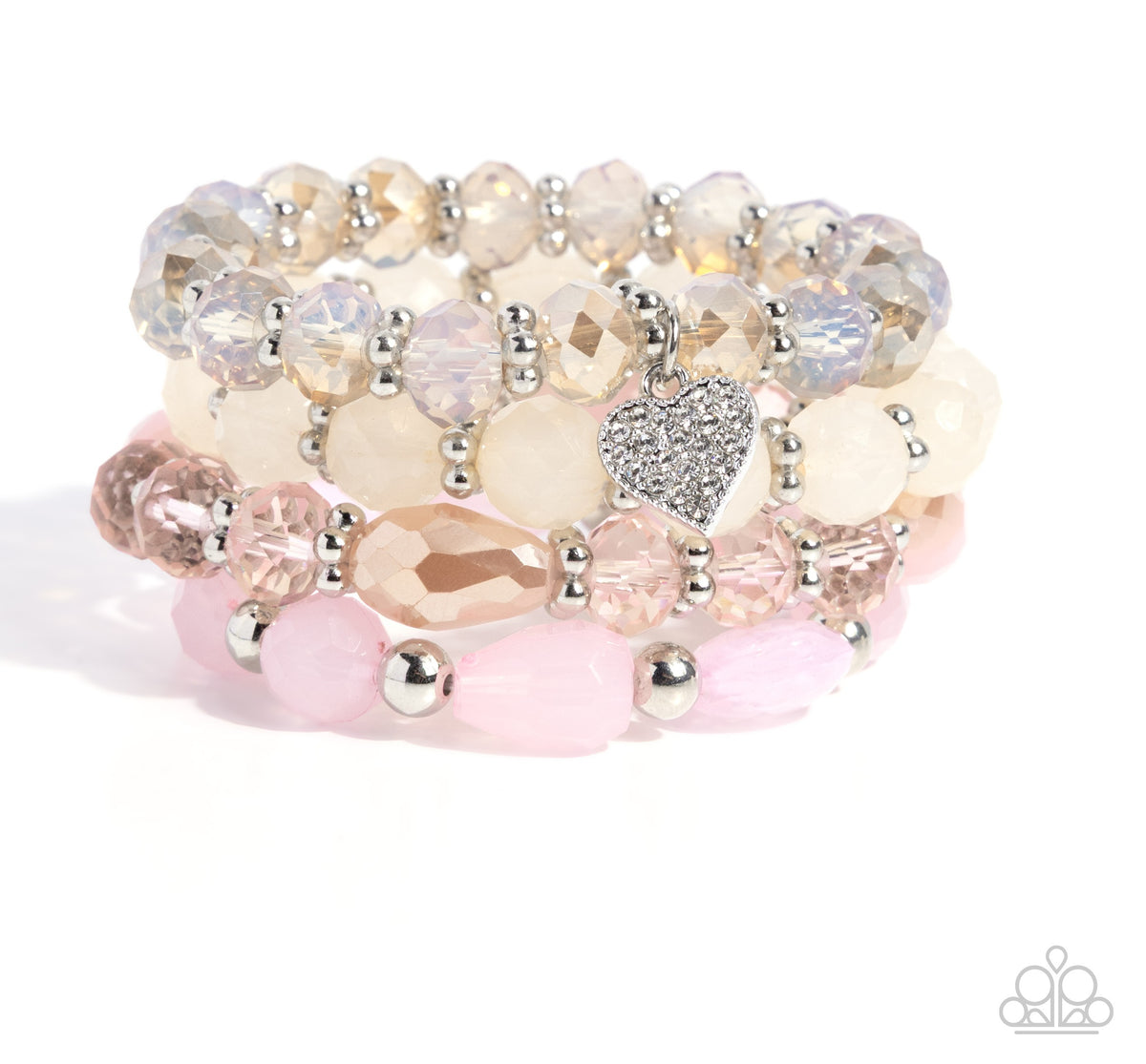 Adorable Array Pink Bracelet