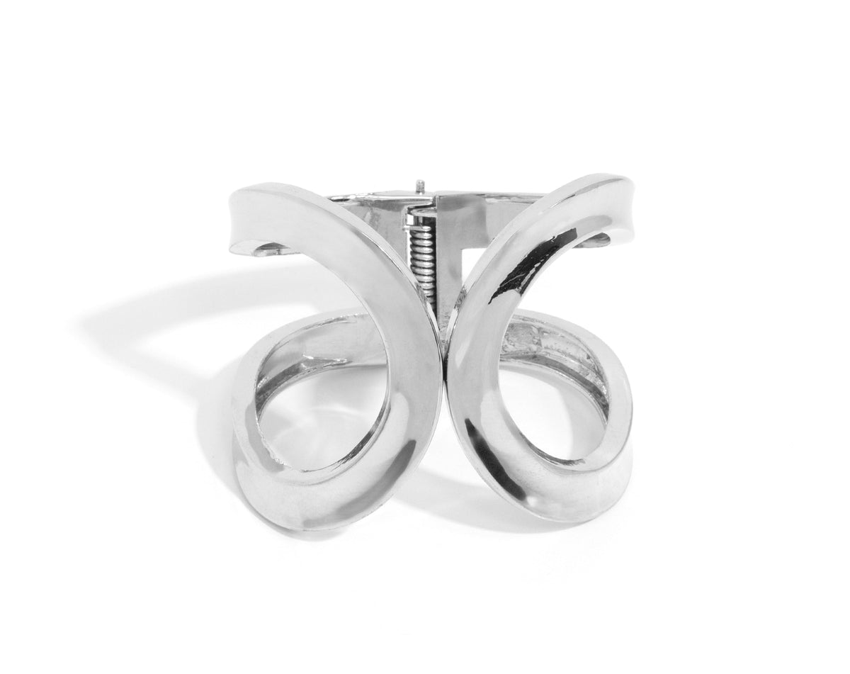 Airy Attraction Silver Hinge Bracelet