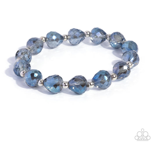 Powerhouse Pattern Blue Bracelet
