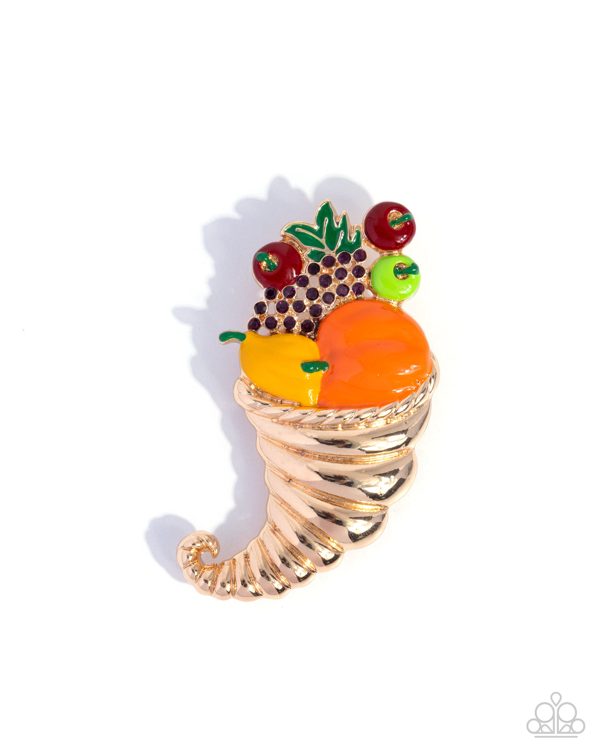 Cornucopia Chic Multi Brooch