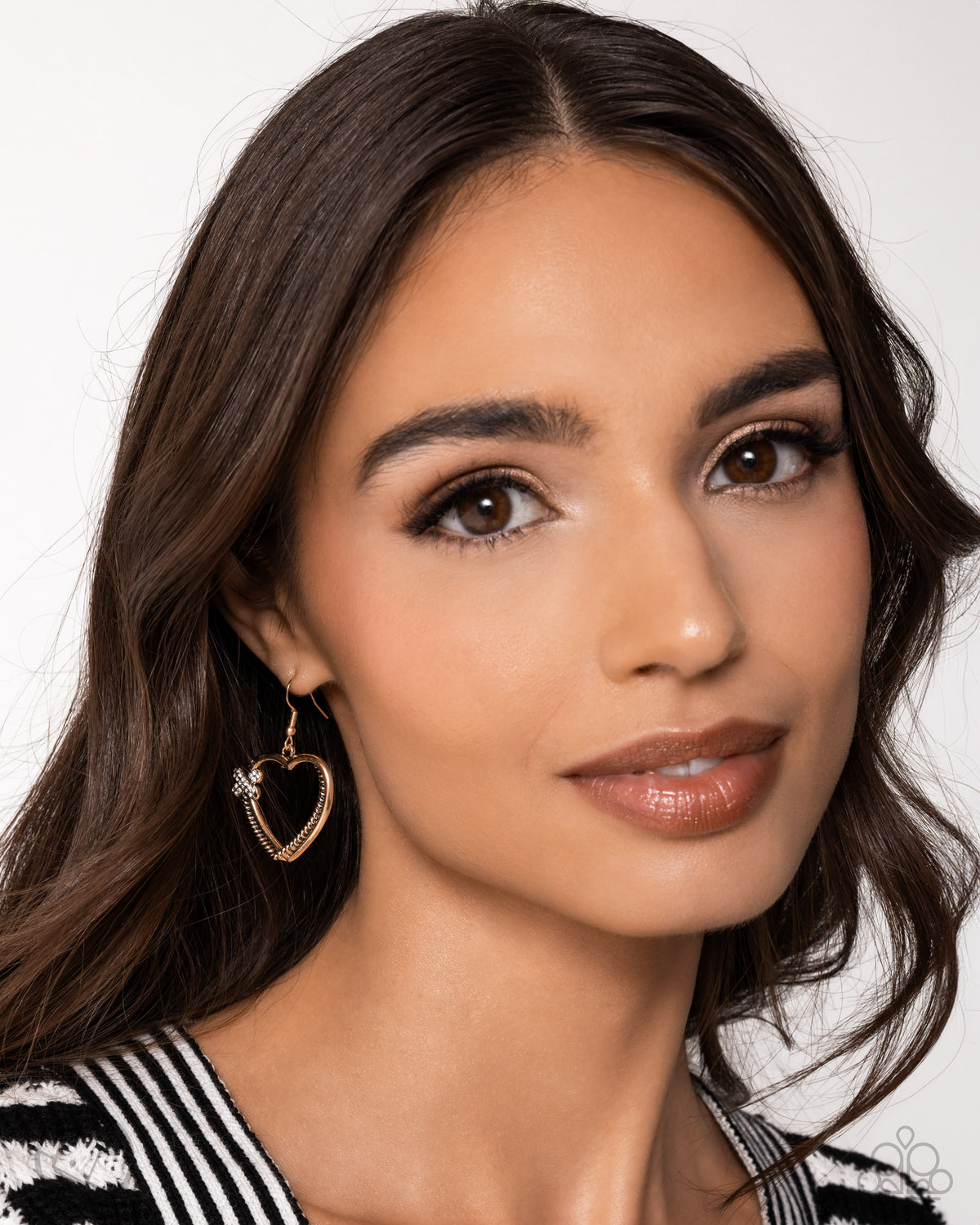 Crisscross Courtship Gold Earrings