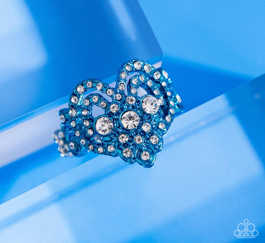 Gallant Glitter Blue Ring