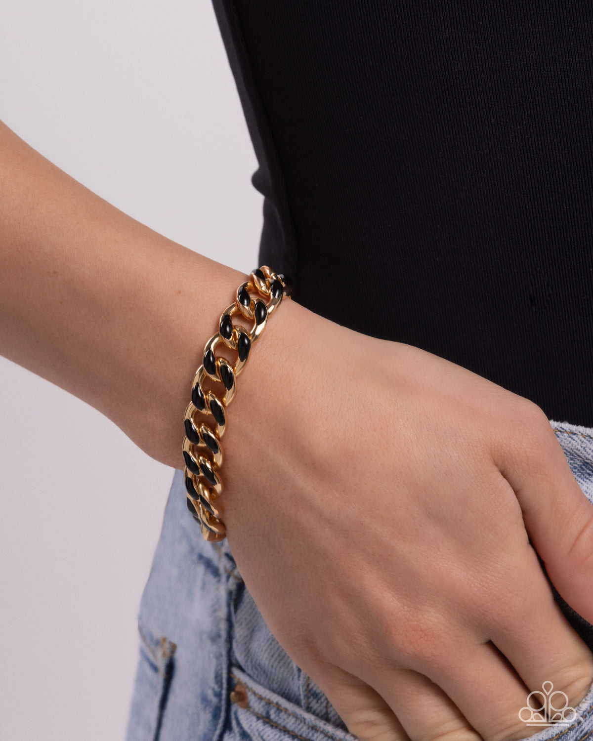 Painted Prelude Black Bracelet