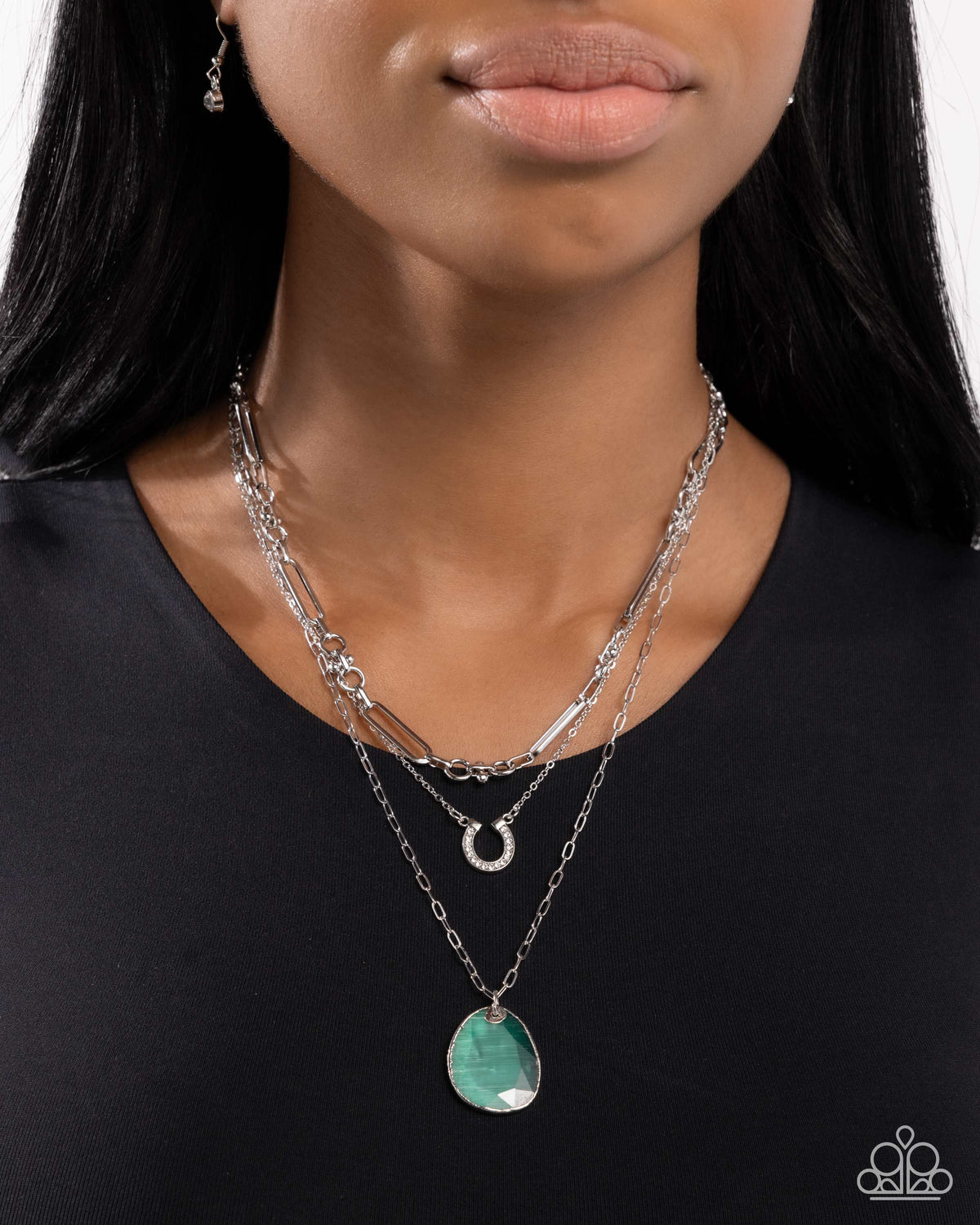 Western Wheelhouse Green Necklace