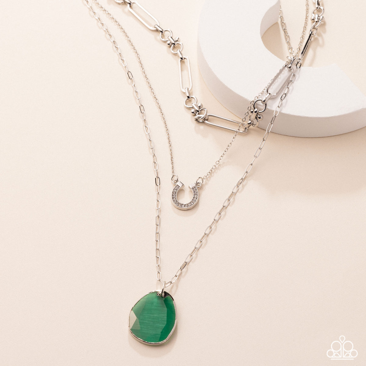 Western Wheelhouse Green Necklace