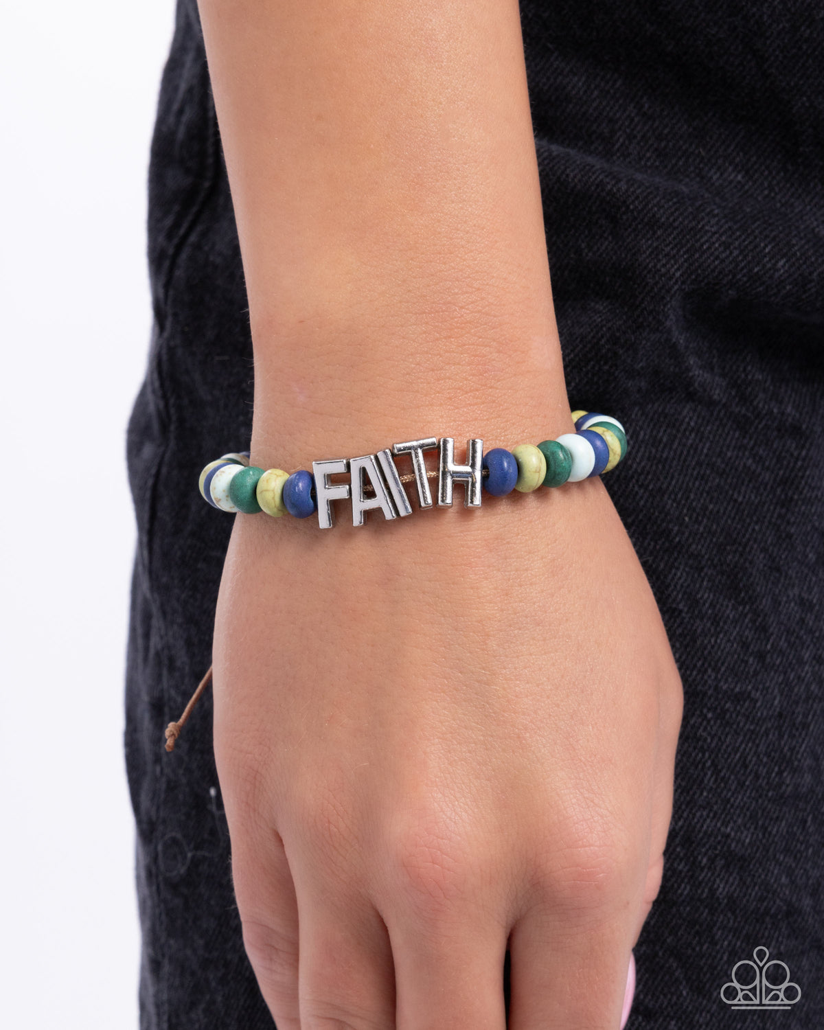 Word of Faith Green Bracelet