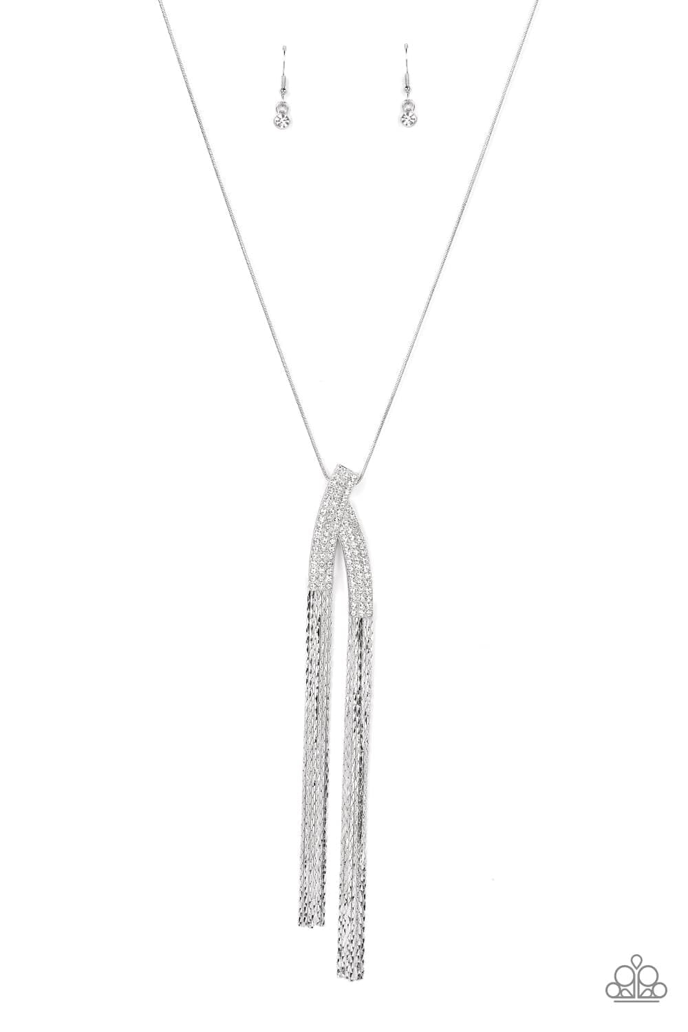 Out of the SWAY White Necklace