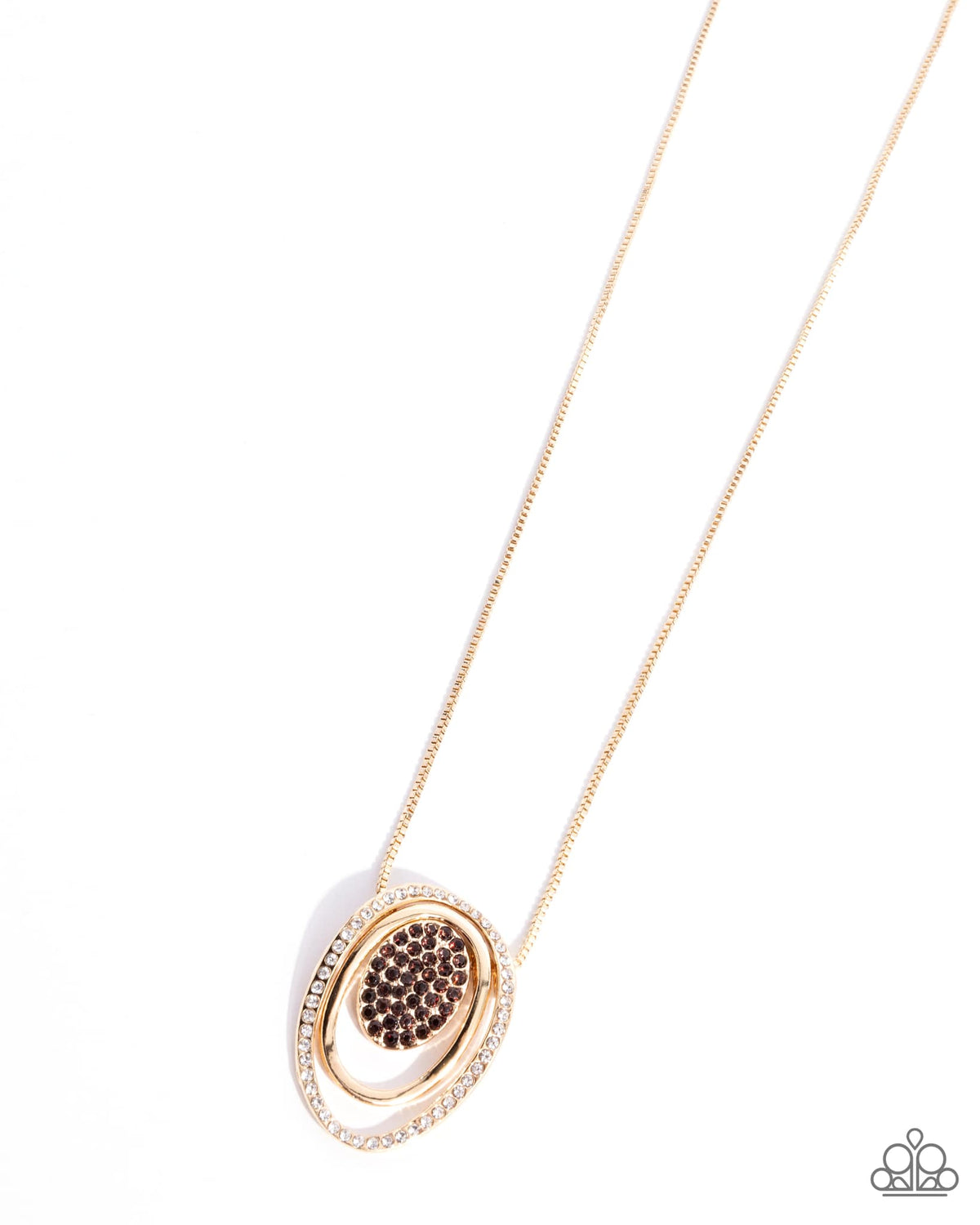 Glistening Grade Brown Necklace