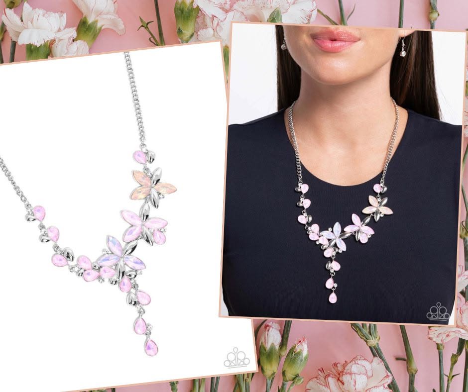 Vibrant Valley Pink Necklace