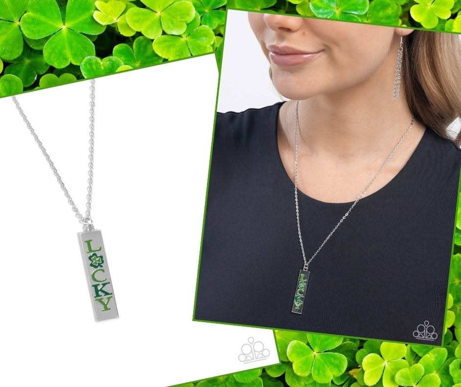 Lady AWESTRUCK Green Necklace