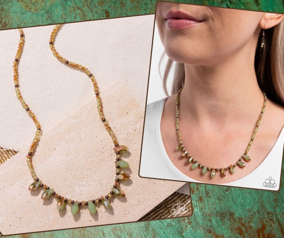 Declaration of Dazzle Copper Necklace
