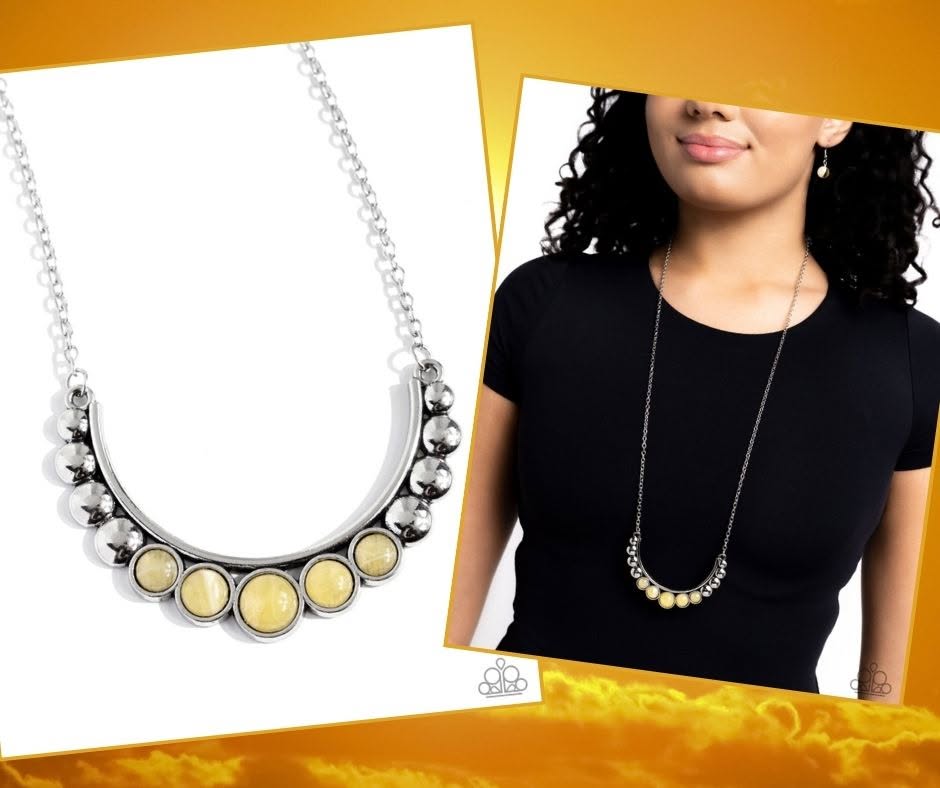 Horseshoe Bend Yellow Necklace