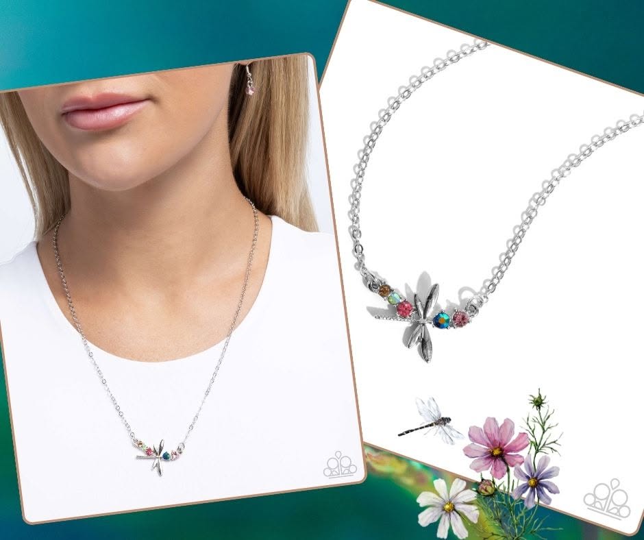 Dragonfly Deed Multi Necklace