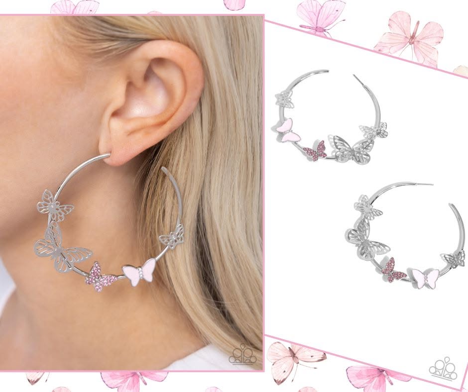 Aerial Allegiance Pink Hoops