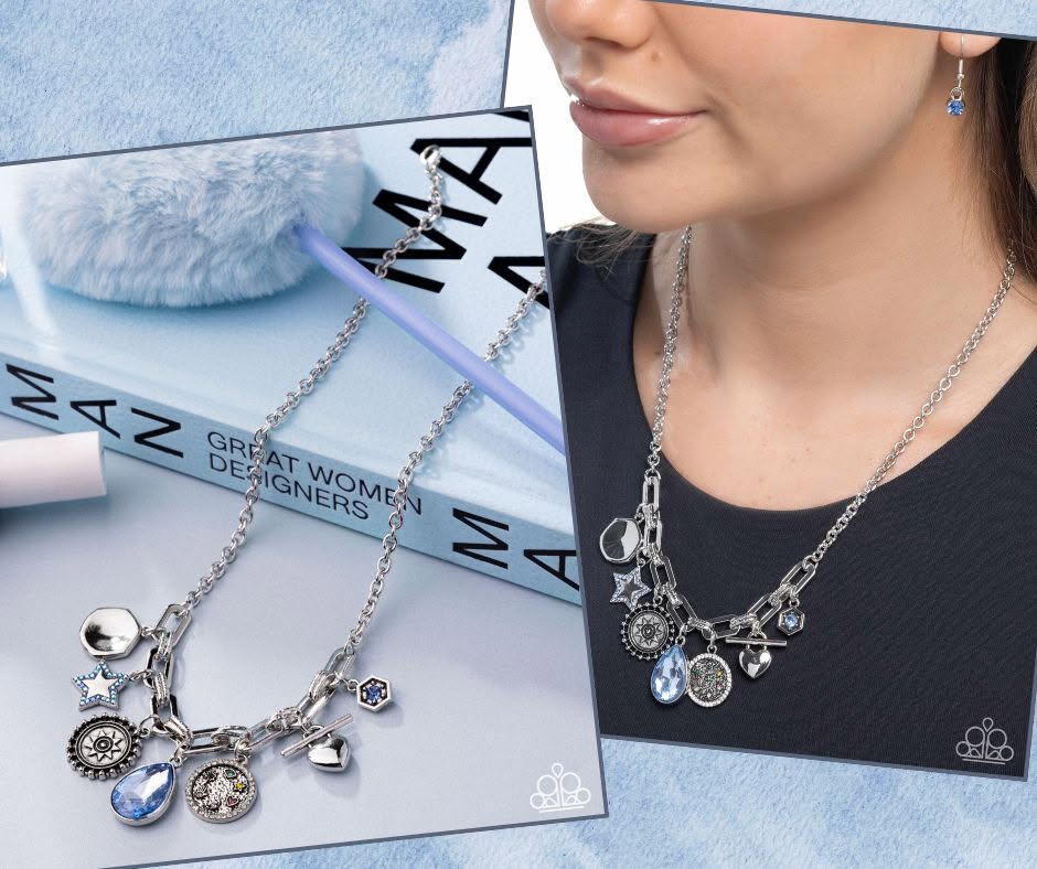Welcome to the Show Blue Necklace