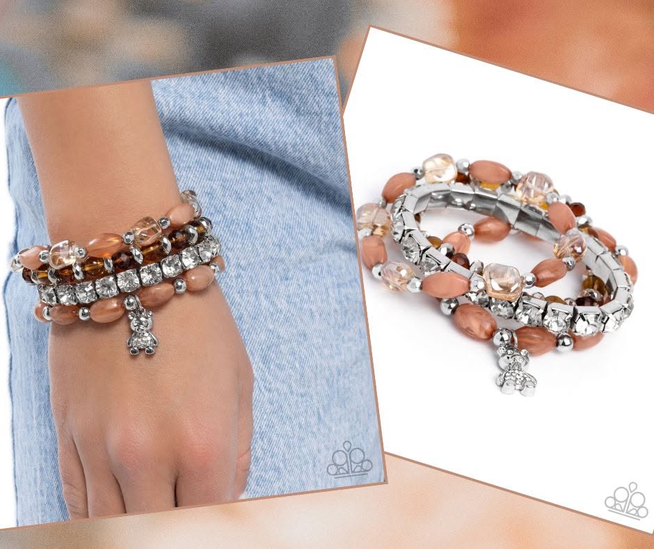 Bewitching Bear Brown Bracelets